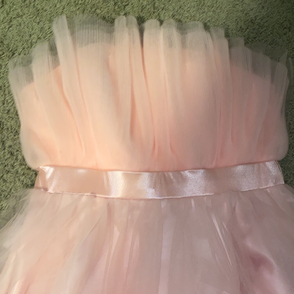 Pink Glam Tutu Strapless Dress - Picture 4 of 6